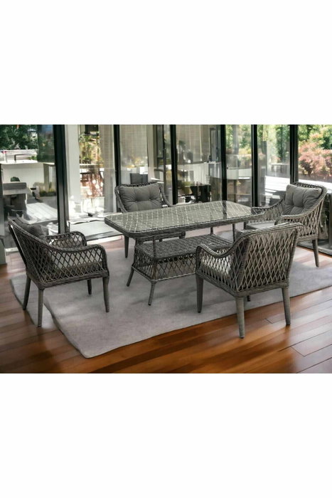 Hanah Home Hisar 4+1 Gris
